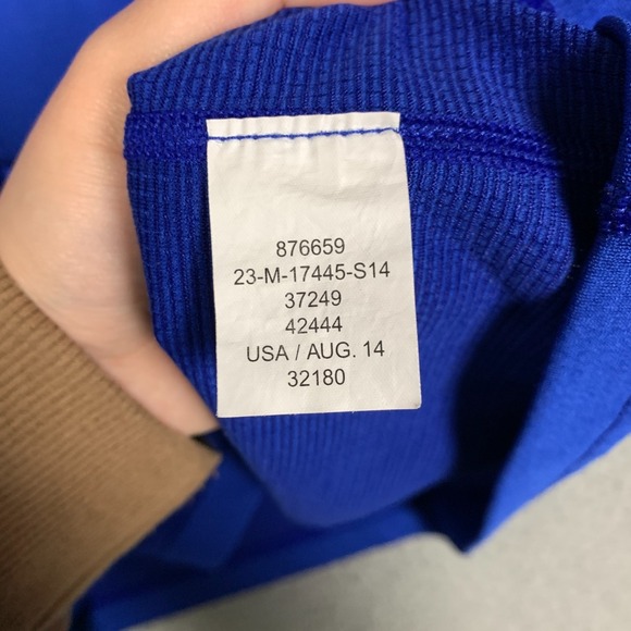 Lot of 2 Pebble Beach REI/Ashworth Men's Large L Blue 1/4 Zip Pullover Golf - Picture 6 of 16